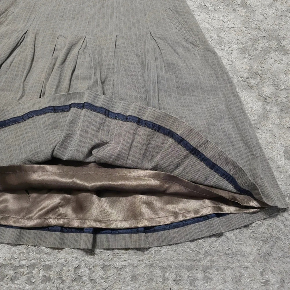 CABI Liverpool A-line Pleated Riding Skirt Style 202, 95% Cotton, Academia, 12 - Picture 5 of 16